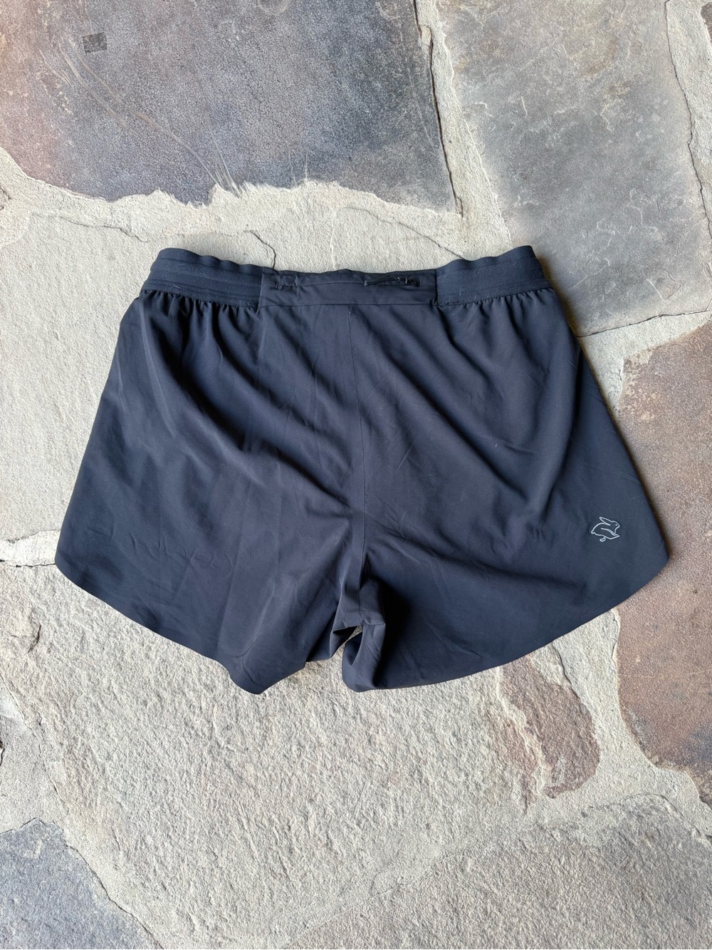 Men’s Rabbit Black Running Shorts - Lightweight Performance - Picture 3 of 10